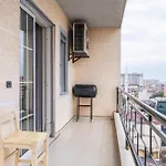 Apartmán Center With Balcony View, 2br, Sleeps 5 Shkodër